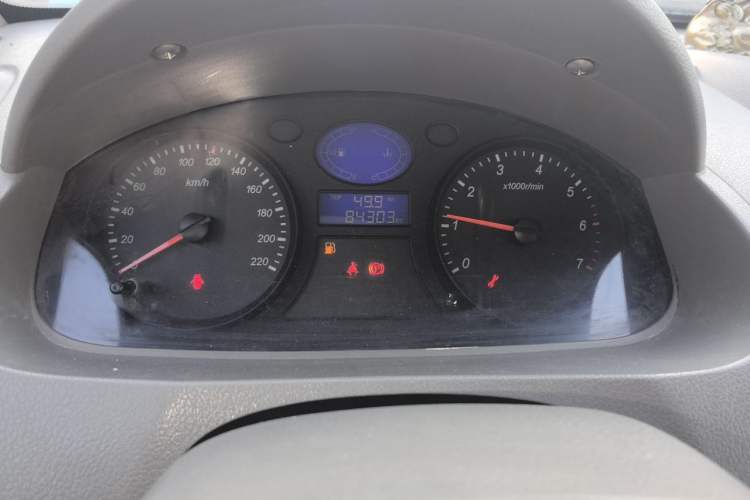 Used Karry Youya 2 2013 1.5L Powerful Version Odometer Close Up