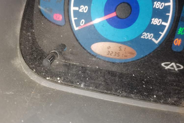 Used Karry Youya 2007 1.2L New Standard Version Odometer Close Up