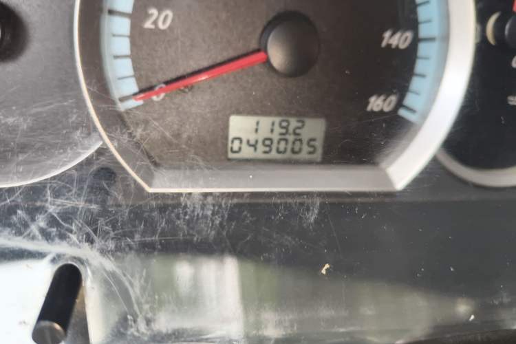 Used Karry Youyou 2012 1.2L Standard Version Odometer Close Up