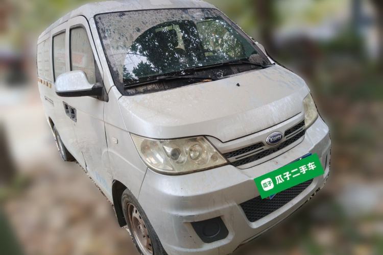 Used Karry Youyou 2018 1.2L Extended Cargo Van Standard Model 5 Seats Front Right 45 Deg