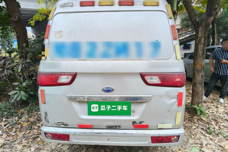 Used Karry Youyou 2018 1.2L Extended Cargo Van Standard Model 5 Seats Rear