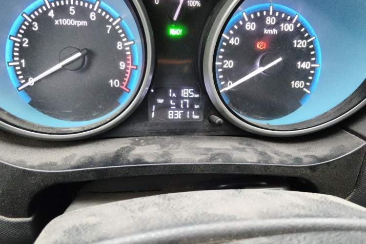 Used Karry Youyou EV 2018 40 kWh Standard Version Odometer Close Up