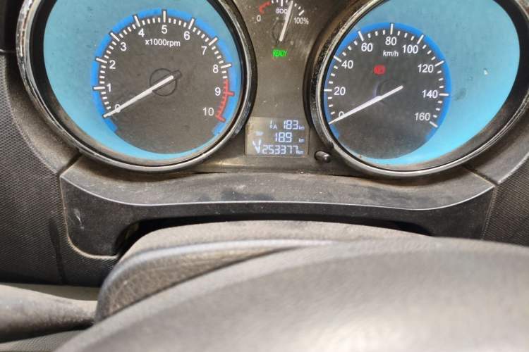 Used Karry Youyou EV 2018 40 kWh Standard Version Odometer Close Up