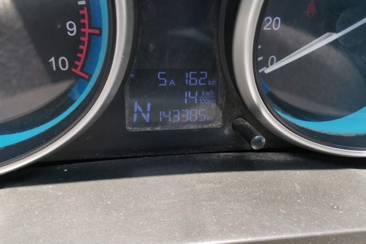 Used Karry Youyou EV 2019 Revised Version Comfortable Type SQR5032 Odometer Close Up