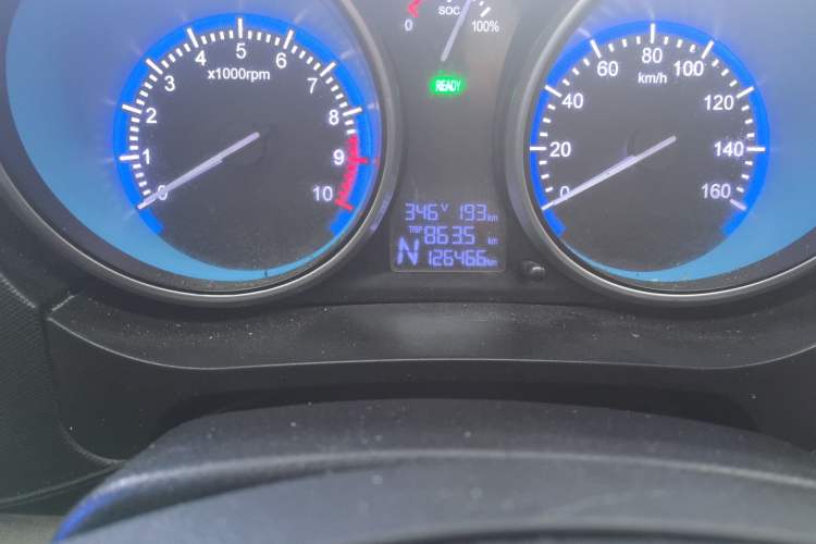 Used Karry Youyou EV 2019 Revised Version Comfortable Type SQR5032 Odometer Close Up