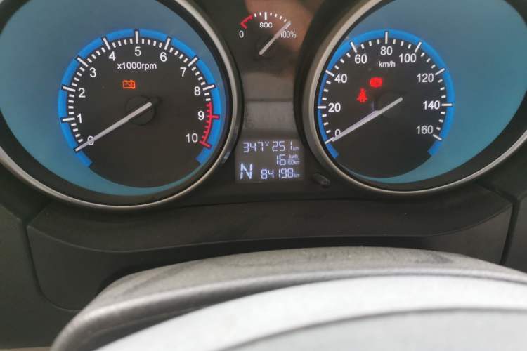 Used Karry Youyou EV 2019 Revised Version Comfortable Type SQR5032 Odometer Close Up