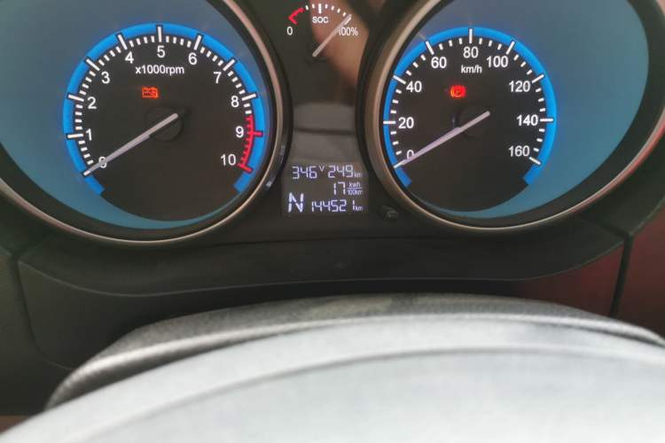 Used Karry Youyou EV 2019 Revised Version Comfortable Type SQR5032 Odometer Close Up