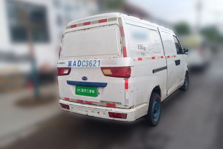 Used Karry Youyou EV 2020 Van Model SQR5037 Rear Right 45 Deg