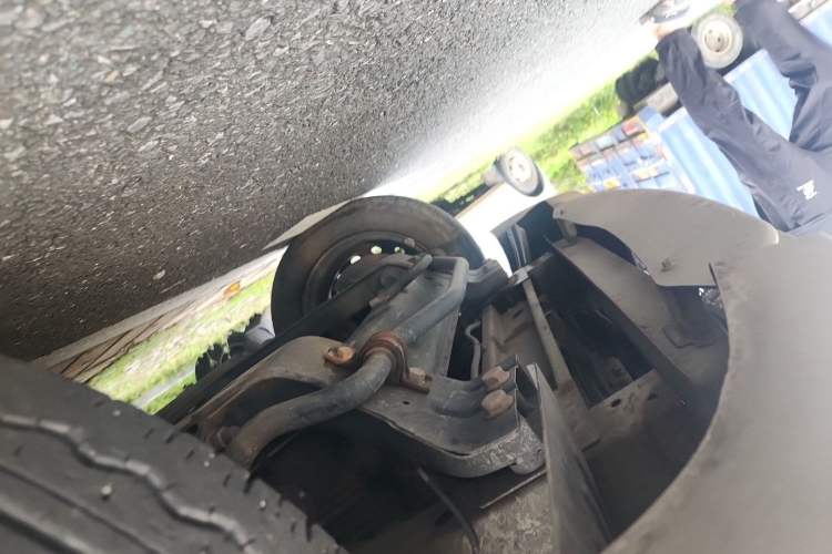 Used Karry Youyou EV 2021 Van Model SQR5037 Chassis Front