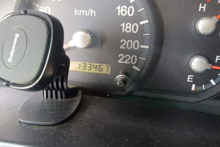 Used Kawei K1 2016 2.4L Gasoline 4WD 4G69S4N Odometer Close Up