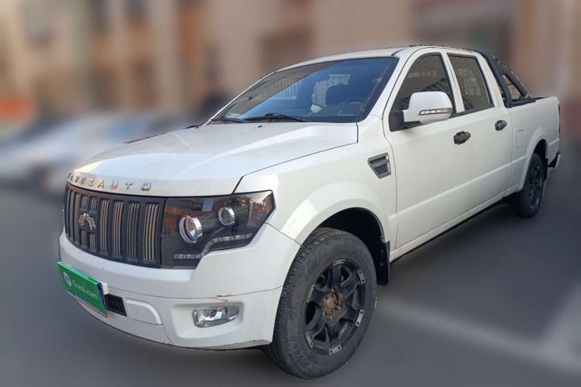 Used Kawei K1 2018 2.8T Diesel Two-Wheel Drive Enjoyment Edition Double-Cab Pickup Truck 4JB1 Front Left 45 Deg