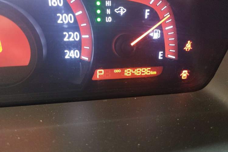 Used Kia Borrego 2013 3.8L Luxury Edition China V standard Odometer Close Up
