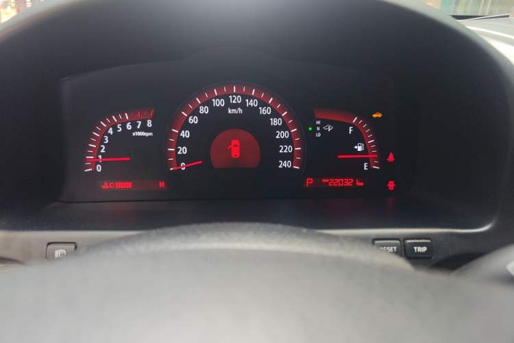 Used Kia Borrego 2013 3.8L Luxury Edition China V standard Odometer Close Up