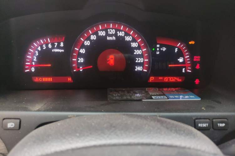Used Kia Borrego 2013 3.8L Luxury Edition China V standard Odometer Close Up
