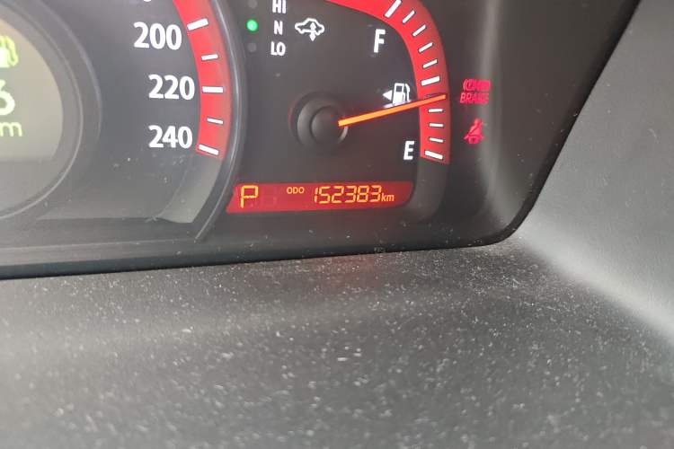 Used Kia Borrego 2015 3.8L Luxury Edition China IV Odometer Close Up