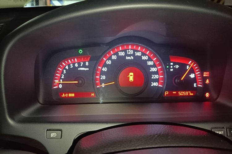 Used Kia Borrego 2015 3.8L Luxury Edition China IV Odometer Close Up