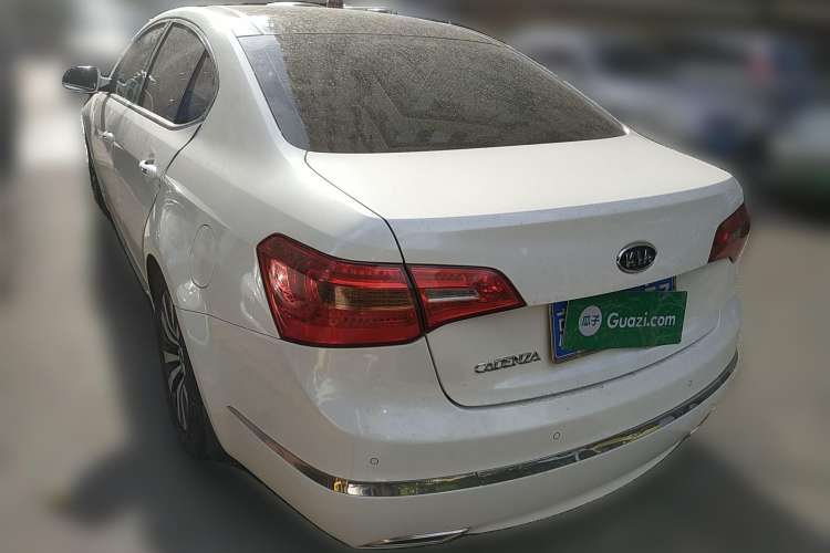 Used Kia Cadenza 2012 2.4L Luxury Version Rear Left 45 Deg