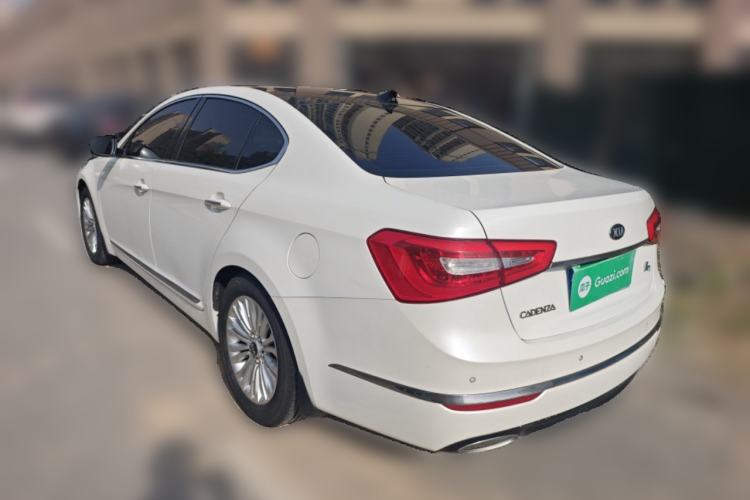 Used Kia Cadenza 2013 2.4L Elite Model China IV Standard Rear Left 45 Deg