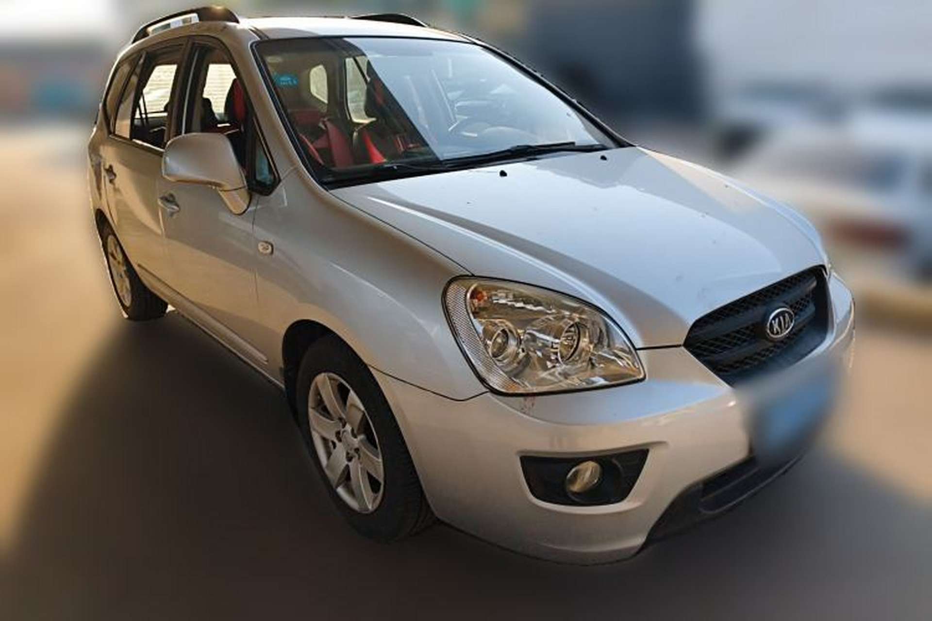Used Kia Carens 2007 2.0L 7-Seater Standard Edition Front Right 45 Deg