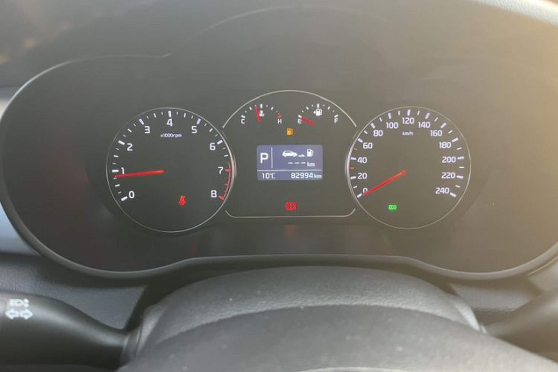 Used Kia Carens 2013 2.0L 7-Seater Automatic Standard Version China V Standard Odometer Close Up