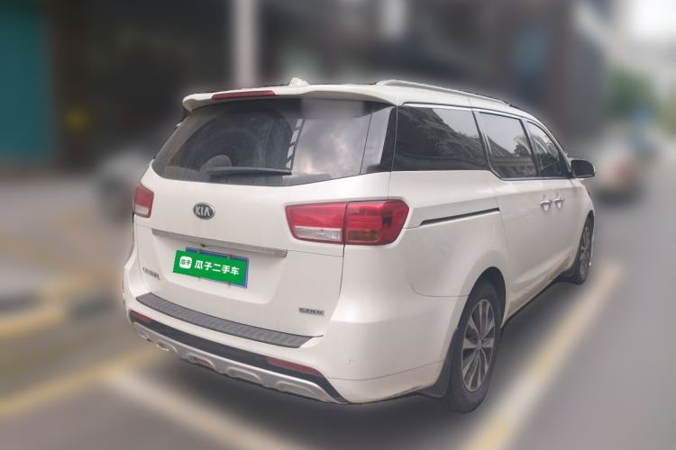Used Kia Carnival 2017 2.2T Luxury Edition China V Standard Rear Right 45 Deg