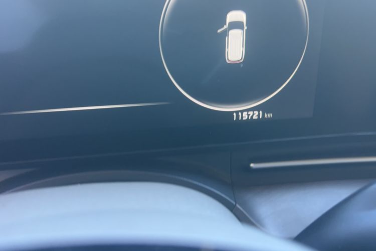 Used Kia Carnival 2021 2.0T Flagship Edition Odometer Close Up