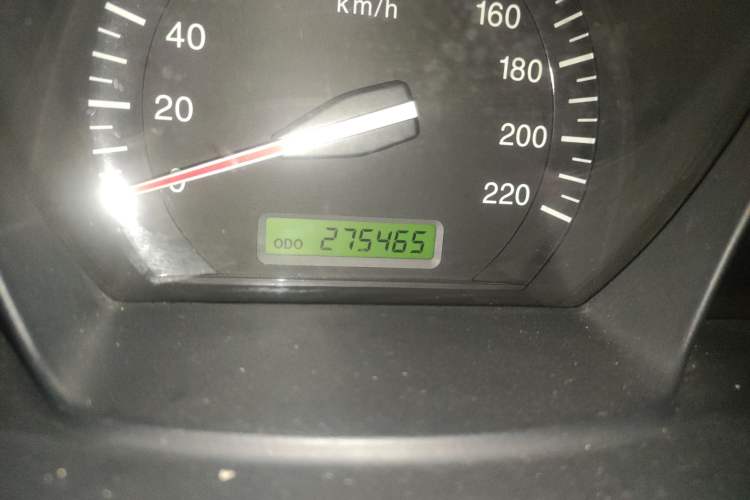 Used Kia Cerato 2007 1.6L MT GL Odometer Close Up