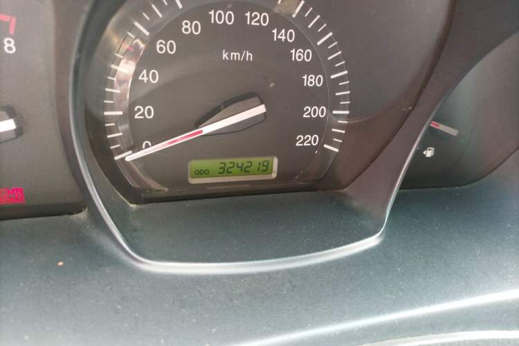 Used Kia Cerato 2007 1.6L MT GL Odometer Close Up