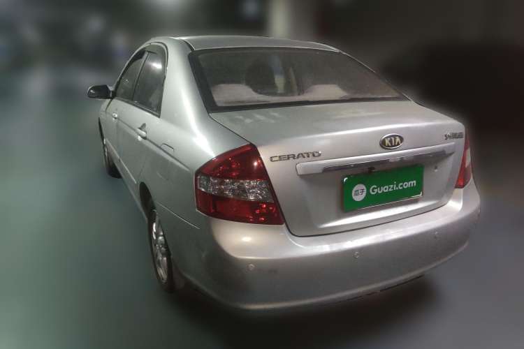 Used Kia Cerato 2007 1.6L MT GL Rear Left 45 Deg