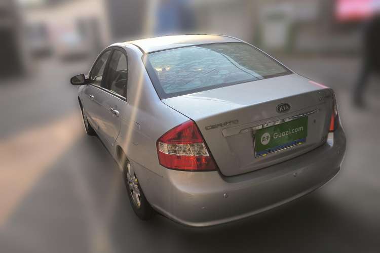 Used Kia Cerato 2007 1.6L MT GLS Rear Left 45 Deg
