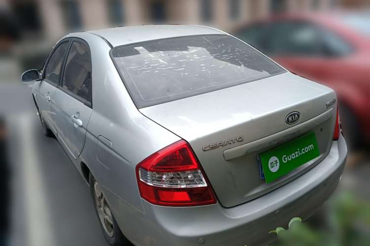 Used Kia Cerato 2007 1.6L MT GL Rear Left 45 Deg