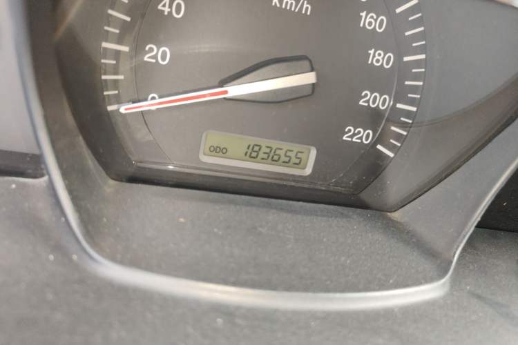 Used Kia Cerato 2007 1.6L MT GL Odometer Close Up