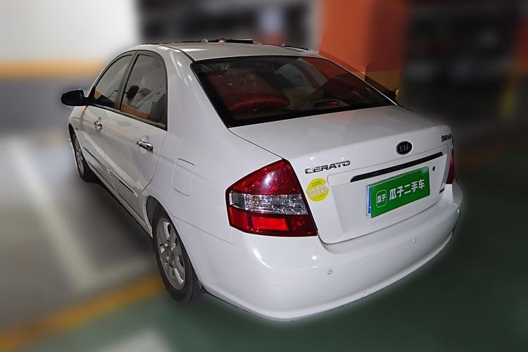 Used Kia Cerato 2007 1.6L MT GLS Rear Left 45 Deg