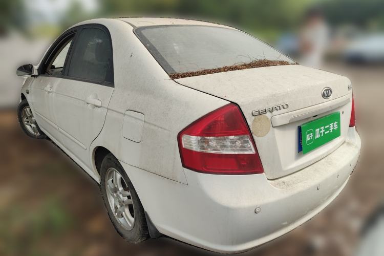 Used Kia Cerato 2007 1.6L MT GL Rear Left 45 Deg