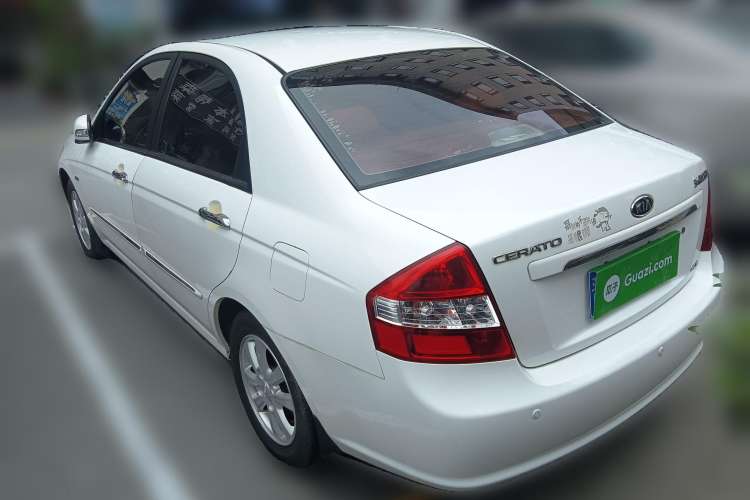 Used Kia Cerato 2007 1.6L MT GLS Rear Left 45 Deg
