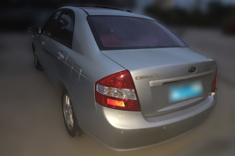 Used Kia Cerato 2008 European-style 1.6 MT GL Rear Left 45 Deg