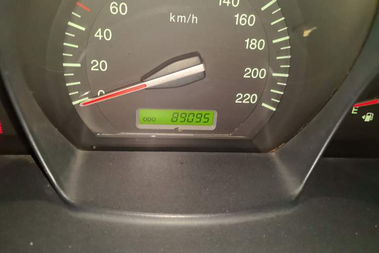 Used Kia Cerato 2010 1.6L MT GL Odometer Close Up