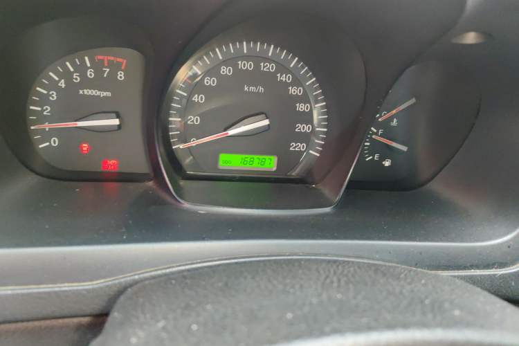 Used Kia Cerato 2010 1.6L MT GL Odometer Close Up