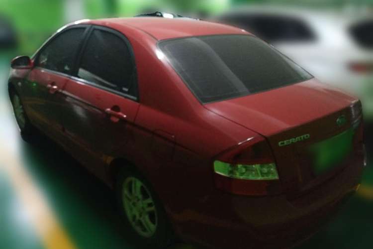 Used Kia Cerato 2010 1.6 AT GL Rear Left 45 Deg