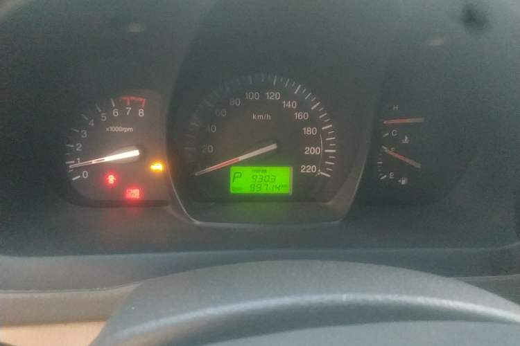 Used Kia Cerato 2010 1.6 AT GL Odometer Close Up