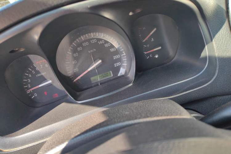 Used Kia Cerato 2010 1.6L MT GL Odometer Close Up