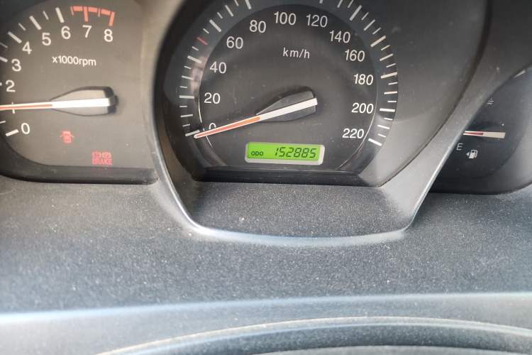 Used Kia Cerato 2010 1.6L MT GL Odometer Close Up