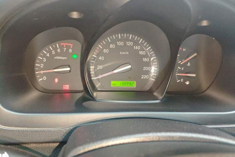 Used Kia Cerato 2010 1.6L MT GL Odometer Close Up