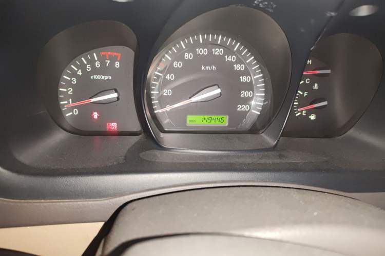 Used Kia Cerato 2012 1.6L MT GL Odometer Close Up
