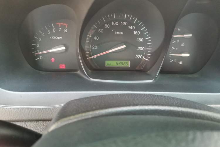 Used Kia Cerato 2012 1.6L MT GL Odometer Close Up