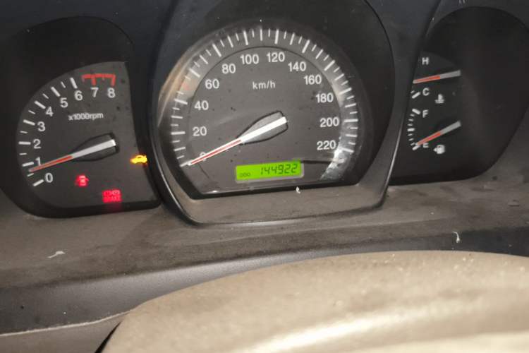 Used Kia Cerato 2012 1.6L MT GL Odometer Close Up