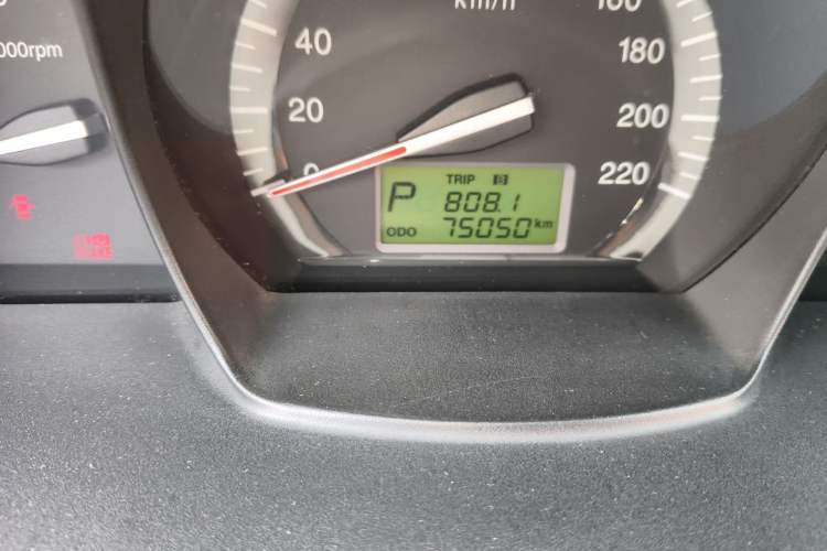 Used Kia Cerato 2012 1.6L AT GL Odometer Close Up