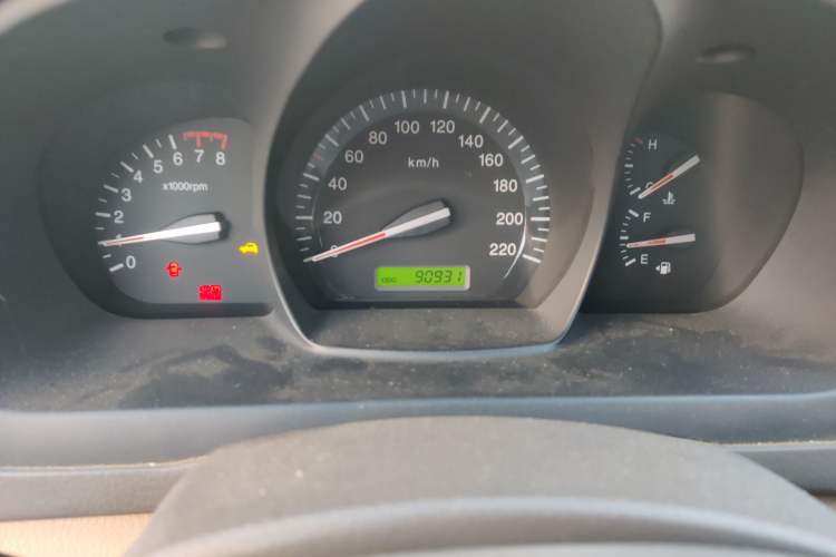 Used Kia Cerato 2012 1.6L MT GL Odometer Close Up