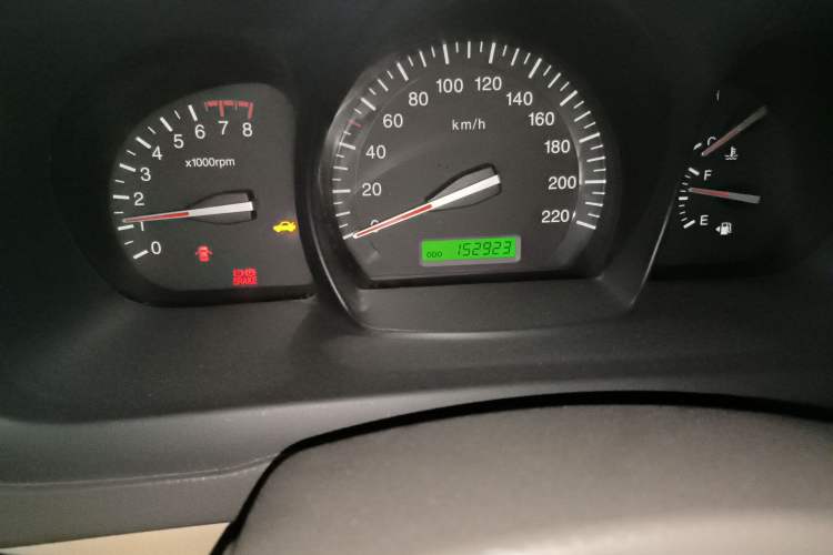 Used Kia Cerato 2012 1.6L MT GL Odometer Close Up