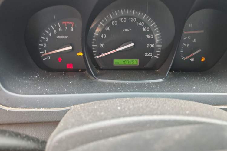 Used Kia Cerato 2012 1.6L MT GL Odometer Close Up
